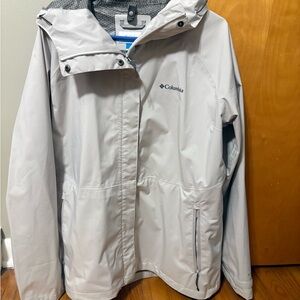 Columbia Gray Geometric Pattern Jacket